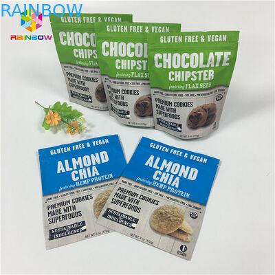 12oz 1 Pound Stand Up Kilitli Torba, Baharat Tozu Kilitli Kese Mat Baskı