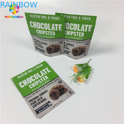 Gravür Baskı Stand Up Kilitli Ambalaj Torbaları Vanilya Kahve / Süt Protein Tozu