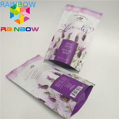 Isı Seal Fermuar Kozmetik Çantaları, Cilt Bakımı İçin Alüminyum Folyo Yüz Maskesi Ambalajı