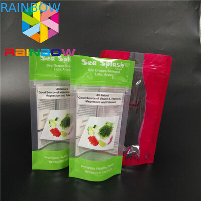 Biyobozunur Alüminyum Folyo Stand Up Kese Ambalaj Banyo Crumble Tuz Vücut Çanta