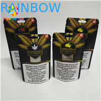 Uzun Ömürlü Folyo Kılıfı Ambalaj Sıcak Mühür 1 / 8oz 1 / 2oz 1oz CBD Sakızlı Çanta