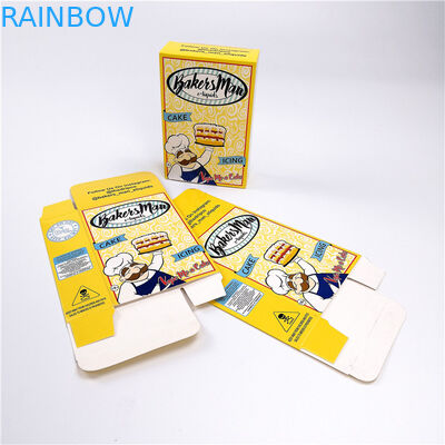 Oluklu Mukavva Özel Baskılı Kağıt Kutuları Yiyecek Dış Ambalajları İçin CMYK Renkli