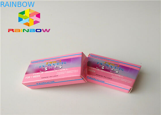 Yapışkanlı Etiket Etiketli Erkek Geliştirme İçecek Şişesi Ambalaj Kağıdı Kutusu