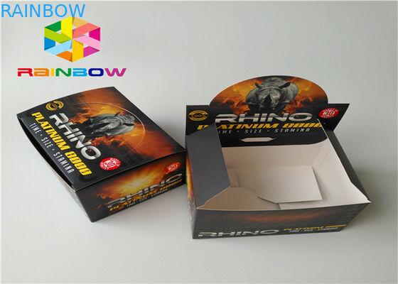 Yapışkanlı Etiket Etiketli Erkek Geliştirme İçecek Şişesi Ambalaj Kağıdı Kutusu