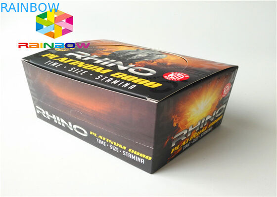 Yapışkanlı Etiket Etiketli Erkek Geliştirme İçecek Şişesi Ambalaj Kağıdı Kutusu