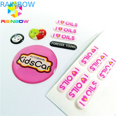 Epoksi Malzeme Shrink Sleeve Etiketleri Die Cut Düz Köşe ile Ofset Baskı