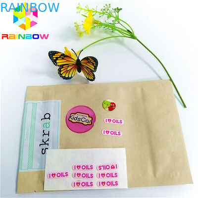 Epoksi Malzeme Shrink Sleeve Etiketleri Die Cut Düz Köşe ile Ofset Baskı