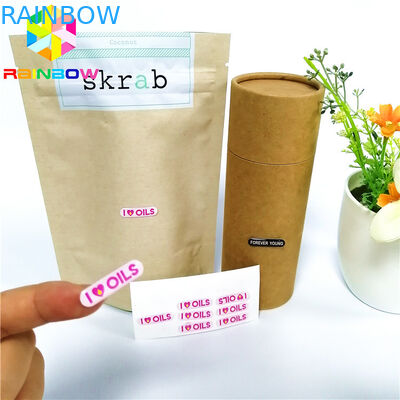 Su geçirmez Kendinden Yapışkanlı Etiket 3D Epoksi Kubbeli Metal Logo Özel Baskı