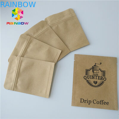 Kraft Kağıt Ot Çantalar Folyo Kılıfı Ambalaj Kilitli 1/4 Gram Toz İçin Alüminyum Folyo