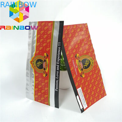 Açılıp kapanabilir Kilitli Plastik Torbalar Ambalaj Temizle Holografik Buzlu Puro Gıda Depolama