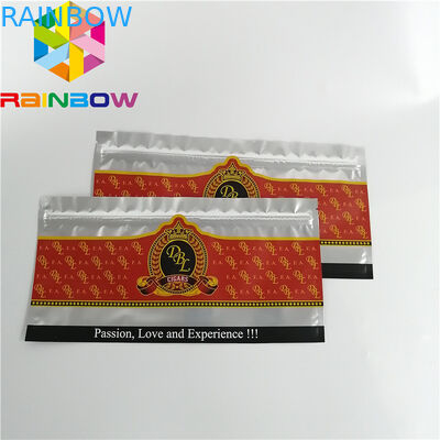 Açılıp kapanabilir Kilitli Plastik Torbalar Ambalaj Temizle Holografik Buzlu Puro Gıda Depolama