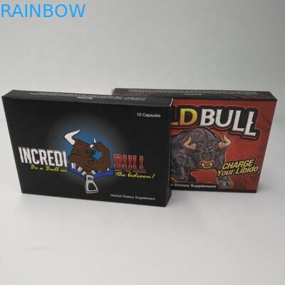 Katlanabilir Özel Torbalar Ambalaj 300gsm Karton 7 Gün 2 Gün Hap Kutusu