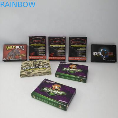 Katlanabilir Özel Torbalar Ambalaj 300gsm Karton 7 Gün 2 Gün Hap Kutusu