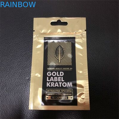 Üç Taraflı Mühür Mylar Plastik Torbalar Paketleme Torbaları Özel Logo Baskılı