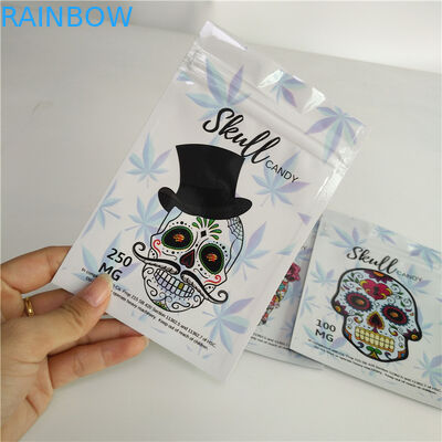 3.5g Özel Mylar Çantalar Yabancı Otlar İçin Alüminyum Folyo Ambalajları / Bitkisel / Haplar