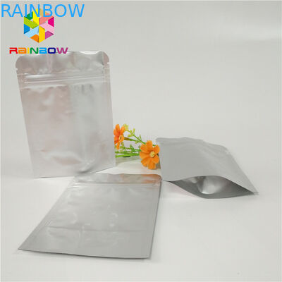 Nem Kanıtı Stand Up Fermuar Kese Geri Dönüşümlü Kilitli Doypack Mylar Çantalar Yuvarlak Köşe