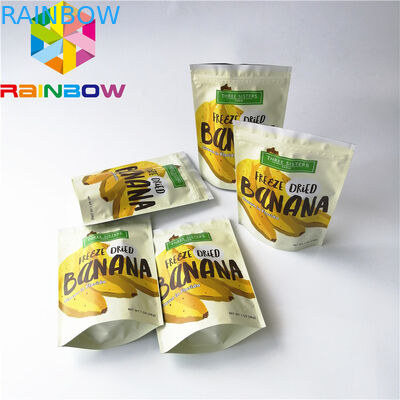 Logo Özel Plastik Torbalar Paketleme Parlak Folyo Otu Tohum Mylar Fermuar Doypack Çantaları