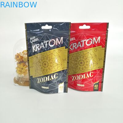 Kilitli Ambalaj Plastik Mylar Çanta Toz / Hap / Kenevir İçin Gıda Sınıfı Malzemesi