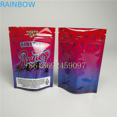 Plastik Zip Kilidi Bitkisel Tütsü Ambalaj Orman Erkek Runtz Ot Kurabiye Kılıfı