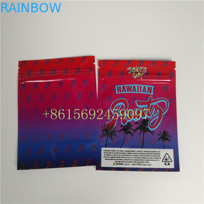 Plastik Zip Kilidi Bitkisel Tütsü Ambalaj Orman Erkek Runtz Ot Kurabiye Kılıfı