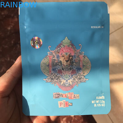 Yeni sıcak satmak çerezleri holografik çerezleri ile çıkartmalar çıkartmalar çıkartmalar koku geçirmez Mylar çanta için ot ambalaj