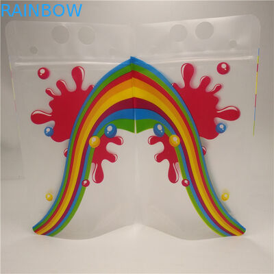 Berrak Suyu Sütü Alt Kıskaçlı Çanta, Dayanıklı Stand Up Folyo Torbalar Saplı