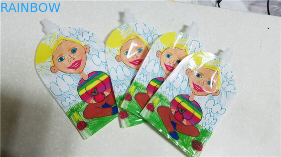 Kullanımlık Bebek Gıda Borulu Torbalar Gıda İçecek Suyu Süt Konteyner Yapıştırılabilir Çanta