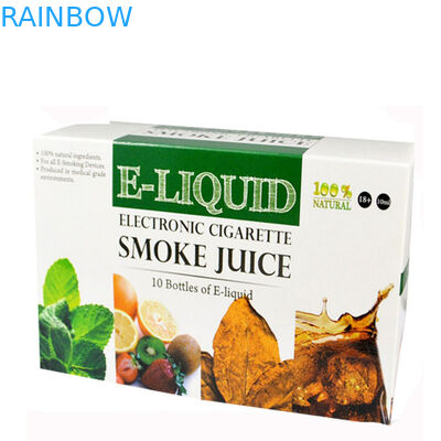 Katlanabilir Kağıt Kutu Ambalaj 10ml 15ml 30ml CBD Yağı E Sıvı Şişe Etiket