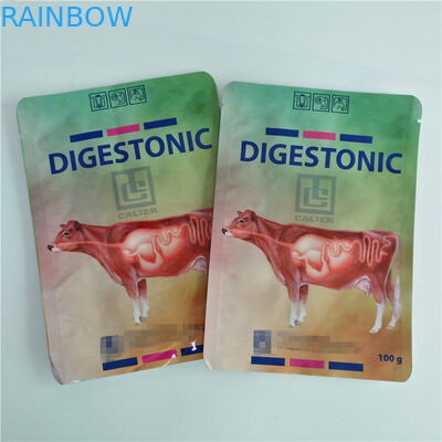 Nijerya Özelleştirilmiş Baskı Gıda Ambalaj Torbaları 100g 150g Baharat Soyağacı Paketi