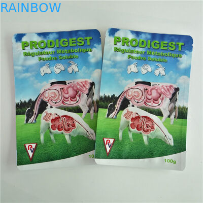 Nijerya Özelleştirilmiş Baskı Gıda Ambalaj Torbaları 100g 150g Baharat Soyağacı Paketi