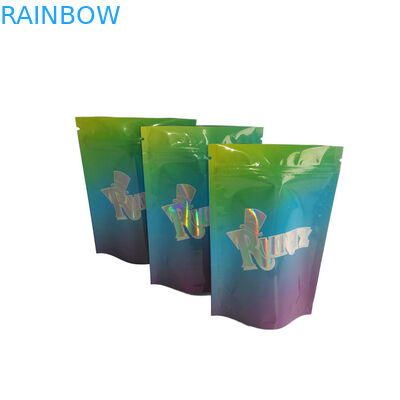 Koku Korumalı Bitkisel Tütsü Ambalaj Mylar Yaban Otları Çiçek Tohumları Için CR Kilitli Runtz Çanta