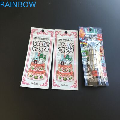 Mylar Folyo Plastik Torbalar Fermuar Puro Tütün Sarmalayıcıları İçin Özel Baskı