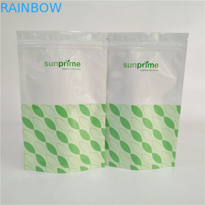 Açılıp kapanabilir Kilitli Stand Up Torbalar Alüminyum Folyo Paket Doypack Chia Tohumları Ambalaj