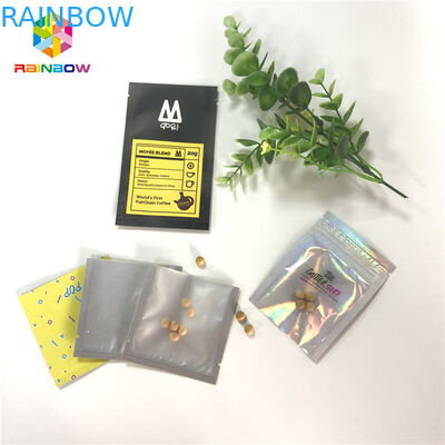 Koku Korumalı Isı Yalıtımlı Kozmetik Tablet Hap Ambalajı Mini 3x5 İnç Net Geri