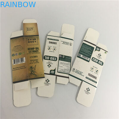 Sıcak satış kağıt kutusu ambalaj vape kalem kartuşu beyaz kağıt karton kutu