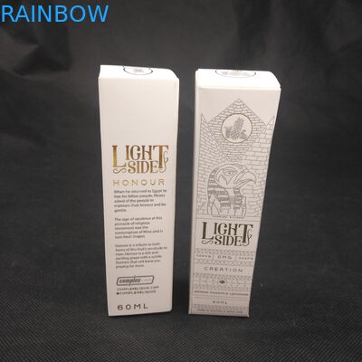 Özel Baskı Ambalaj Kağıt Kutusu, Sıcak Damgalama ile Kozmetik Hediye Paketi Kutusu