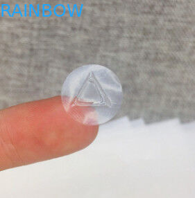 PET Temizle Kol Etiketleri Küçültmek Braille Çıkartmalar Yapışkan Dokunsal Uyarı Üçgen Tipi