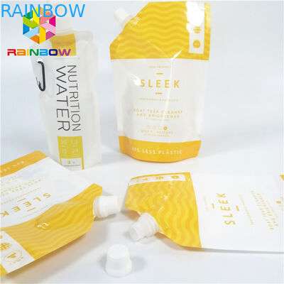 İçecek İçin Lamine Sızdırmazlık Ambalajı İçin Sıvı İçecek Meyve Suyu Musluğu Kılıfı