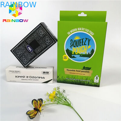 Tam renkli özelleştirilmiş logo UV craft asmak ile kağıt kutuları delik şişe hediye kozmetik ambalaj kutusu