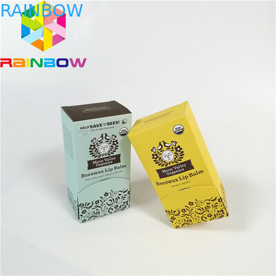 Özelleştirilmiş göz kremi cilt bakımı ambalaj kozmetik kutusu beyaz kağıt bitkisel yağ emülsiyon ambalaj katlanabilir ekran kutusu