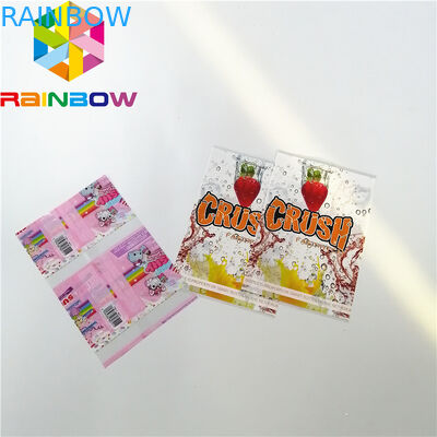 Özel Baskı Shrink Sleeve Etiketleri Plastik PET / PVC Malzeme Parlak Laminasyon Yüzey