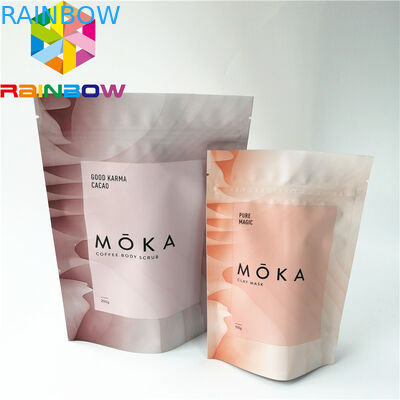 Deniz Tuzu Ambalaj Stand Up Fermuar Çanta Çantaları, Stand Up Kahve Çantası 9 Renk