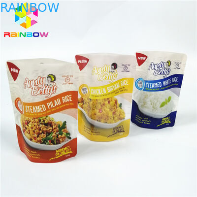 Özelleştirilmiş Plastik Stand Up Kılıfı, Alüminyum Folyo Kılıfı Logo Isıya Dayanıklı