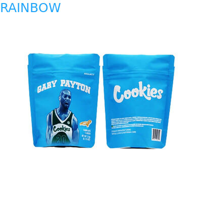 Plastik Çocuk Dayanıklı Stand Up Kılıfı Biyobozunur Çiçek Paketleme Torbaları 3.5g Boyutu