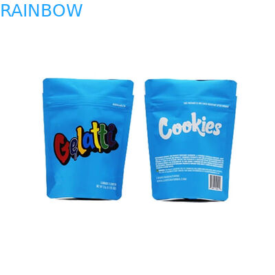 Plastik Çocuk Dayanıklı Stand Up Kılıfı Biyobozunur Çiçek Paketleme Torbaları 3.5g Boyutu