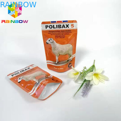 Rotogravür Baskı Folyo Kılıfı Ambalaj Özel Baskı Lamine Hayvan Yemi Çantası