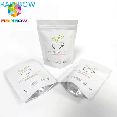 Alüminyum Folyo Açılıp Kapanabilir Ambalaj Torbaları Parlak Baskı Plastik Zip Kilidi