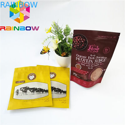 Dijital Baskı Stand Up Folyo Ambalaj Torbaları Laminat Malzeme Logo Özelleştirilmiş