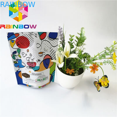 Kahve için Koku Korumalı Alüminyum Folyo Kılıfı Ambalaj Mylar Plastik Zip Kilidi