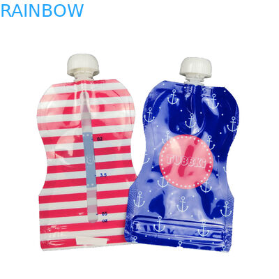 İçecekler İçin Yeniden Kullanılabilir Bebek Maması Emzik Kılıfı Ambalaj Lamine Malzeme CMYK Renk